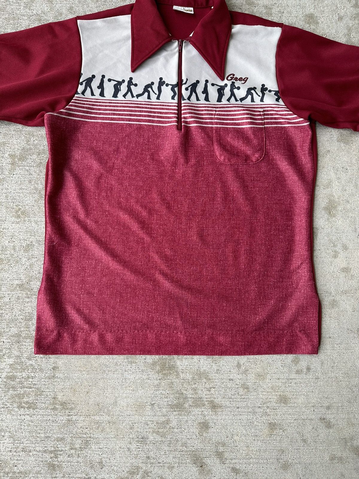 Vintage Vintage 70s King Louie Bowling Shirt Size US S / EU 44-46 / 1 - 3 Thumbnail