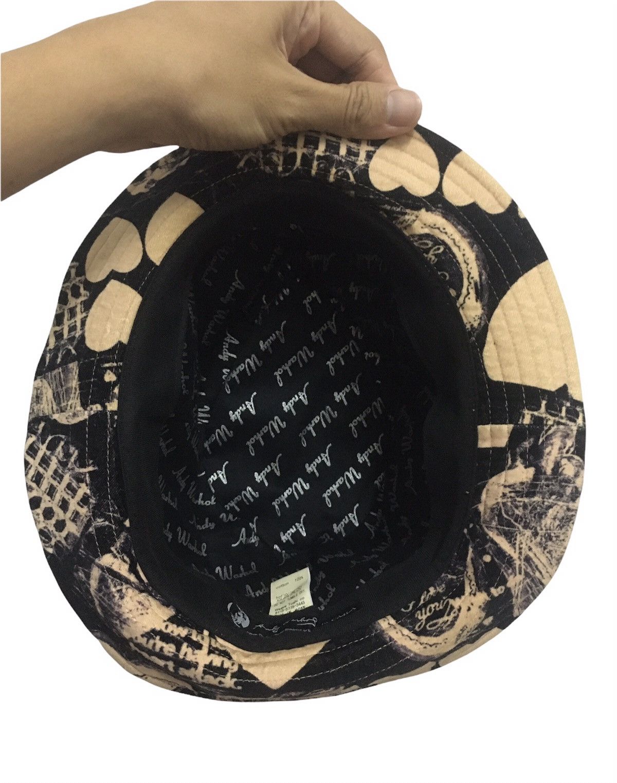 Andy Warhol X Ca4la Bucket hat With Full print design