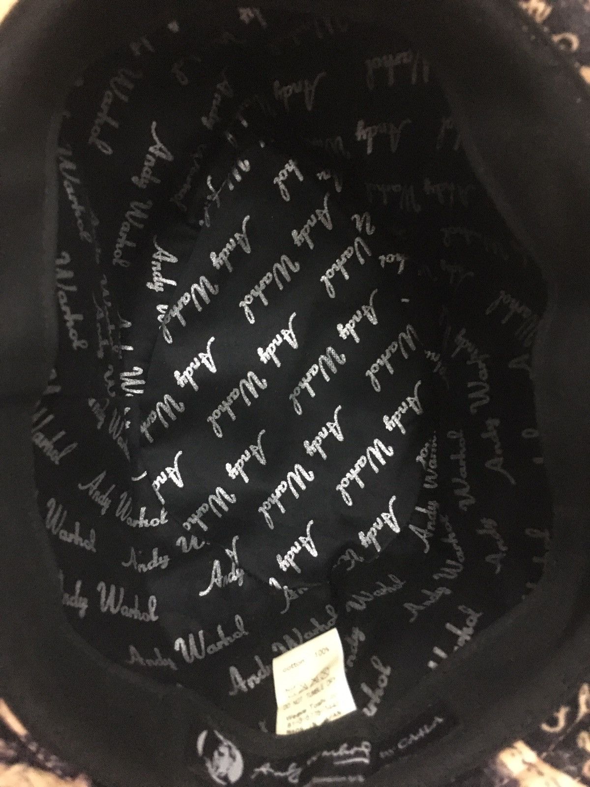 Andy Warhol X Ca4la Bucket hat With Full print design
