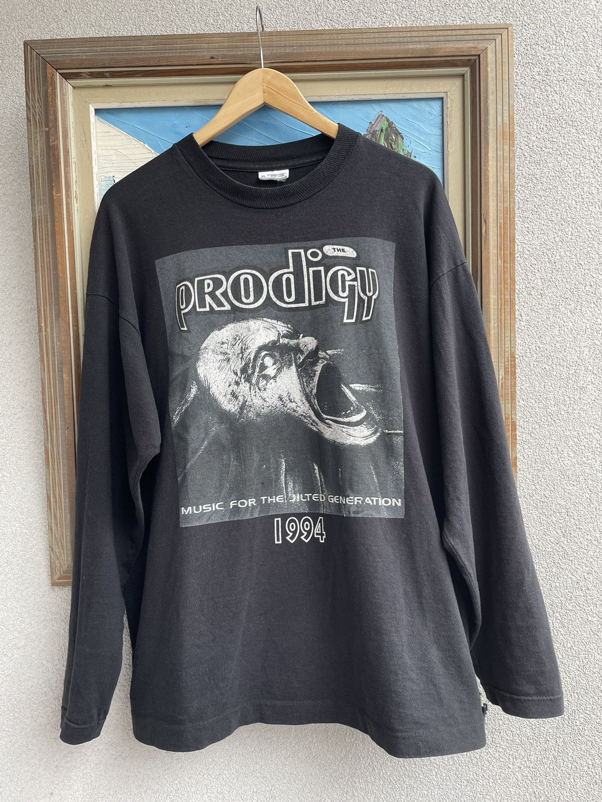 Band Tees × Vintage The Prodigy Vintage 1994 Tour Band Longsleeve 