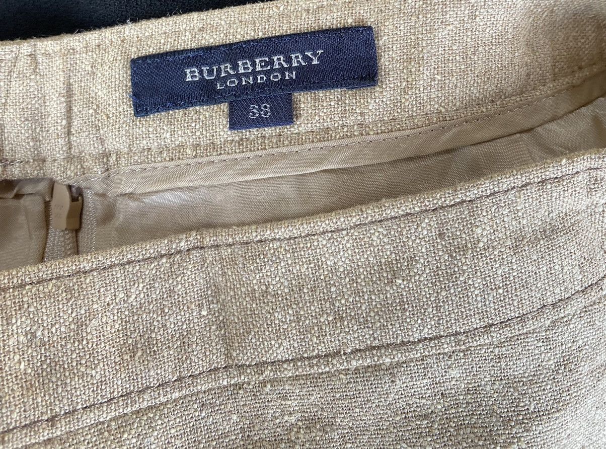 Burberry Vintage Burberry London Midi Skirts Size 25" / US 0 / IT 36 - 3 Thumbnail