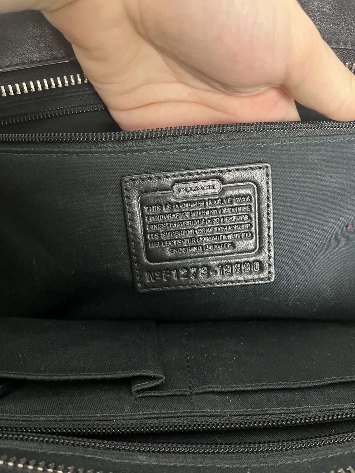 Coach Coach leather bag Size ONE SIZE - 3 Thumbnail
