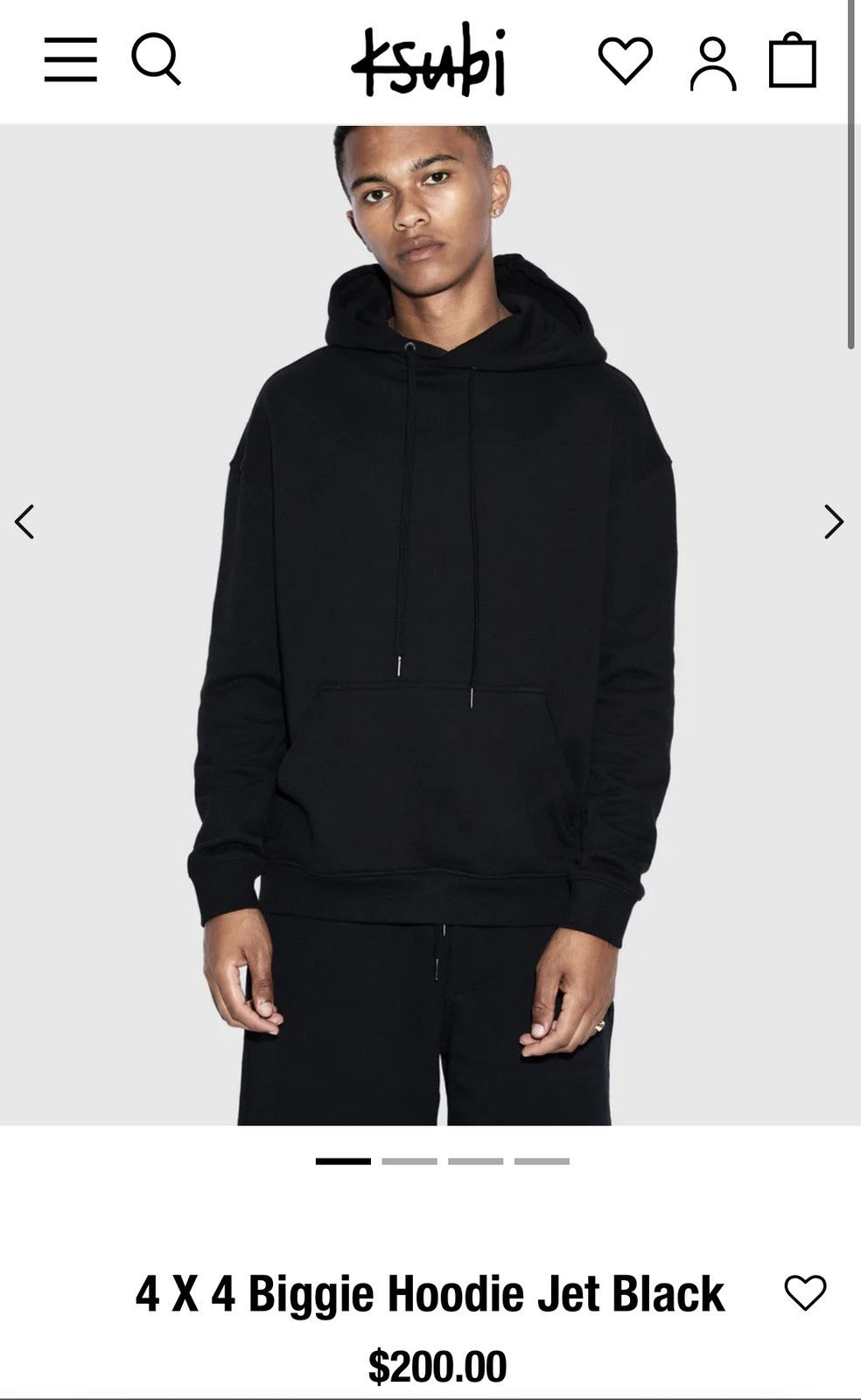 Ksubi Ksubi hoodie Size US L / EU 52-54 / 3 - 1 Thumbnail