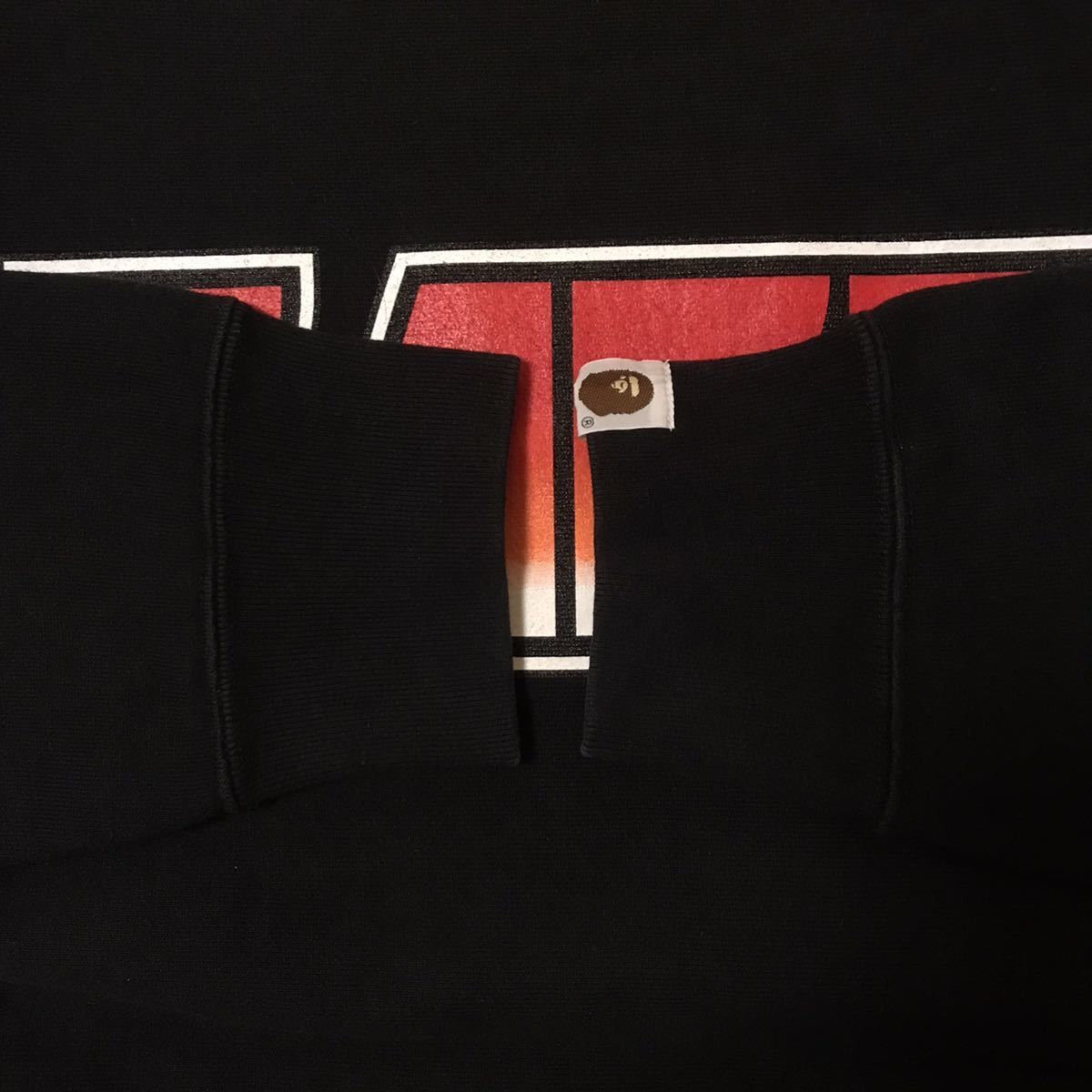 Bape BAPE KISS logo long sleeve sweat shirt black Size US M / EU 48-50 / 2 - 7 Thumbnail