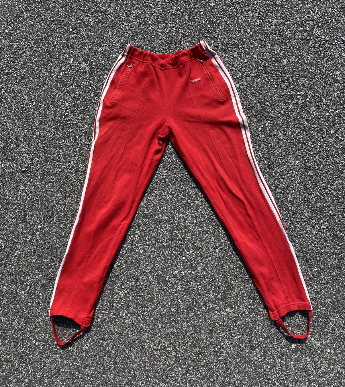 image of Vintage 80's West Germany Adidas Trackpants, Women's (Size 23)