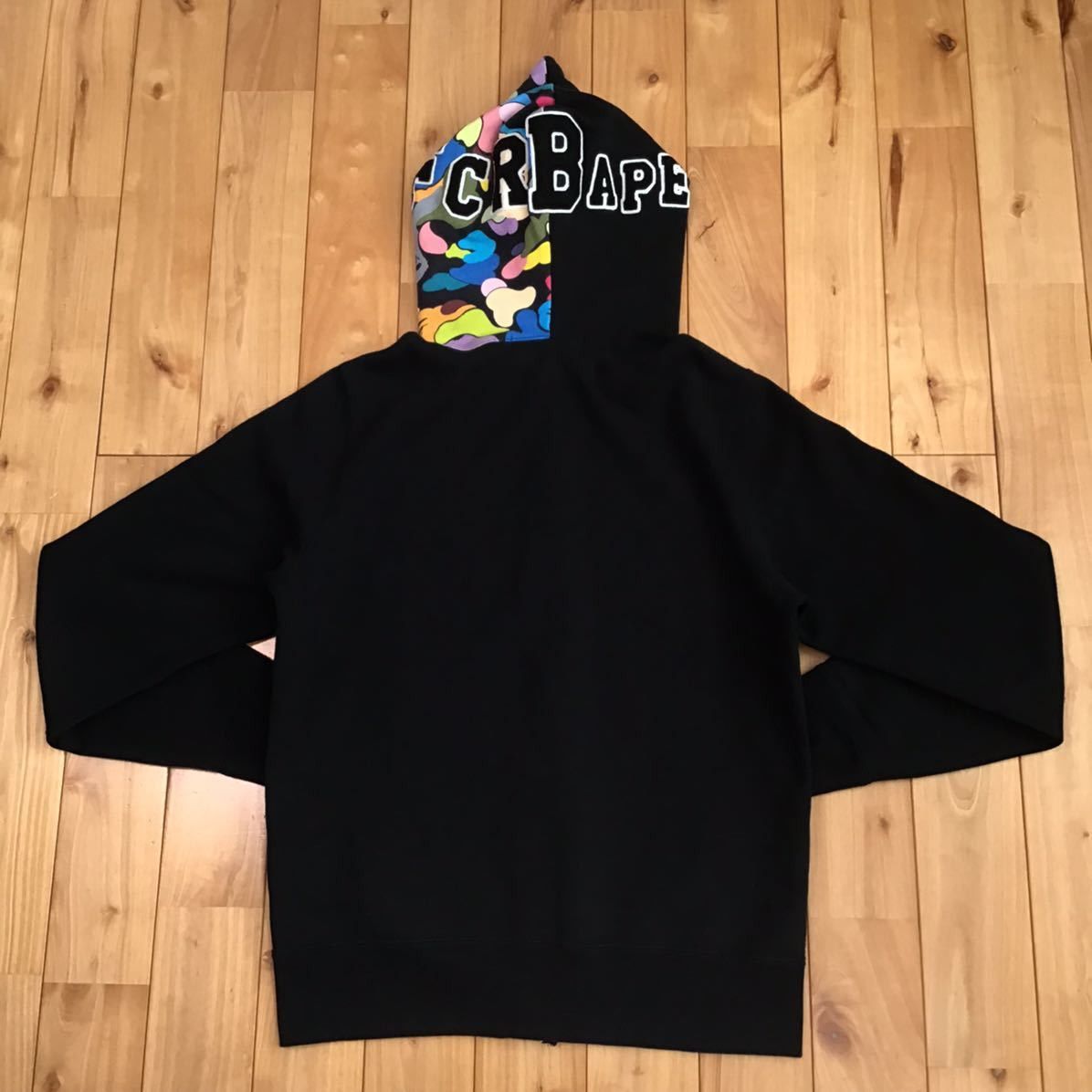 Bape × F.C.R.B BAPE × FCRB Shark full zip hoodie multi camo Size US S / EU 44-46 / 1 - 5 Thumbnail