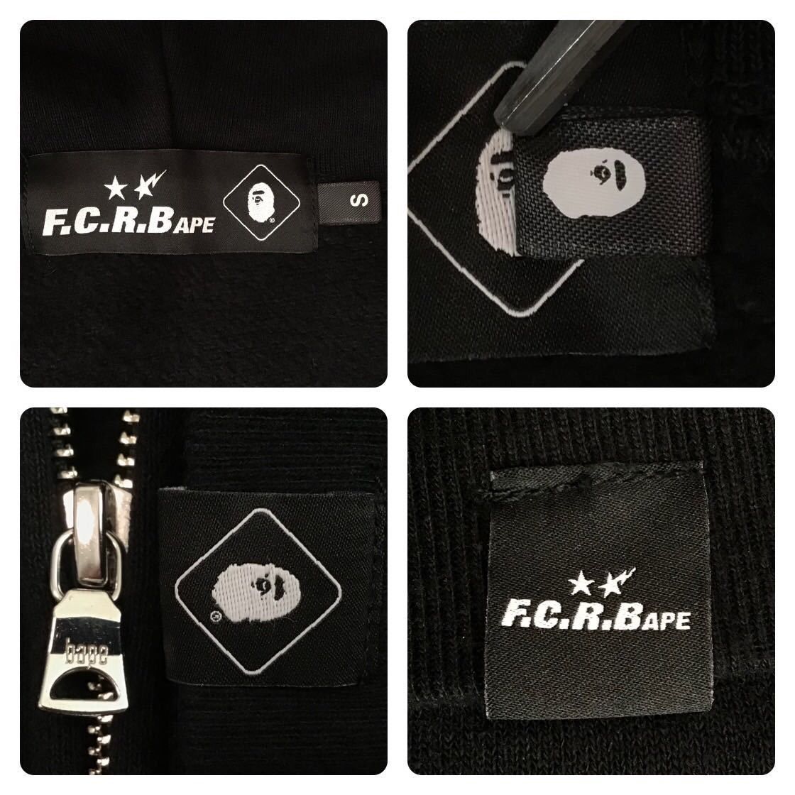 Bape × F.C.R.B BAPE × FCRB Shark full zip hoodie multi camo Size US S / EU 44-46 / 1 - 7 Thumbnail