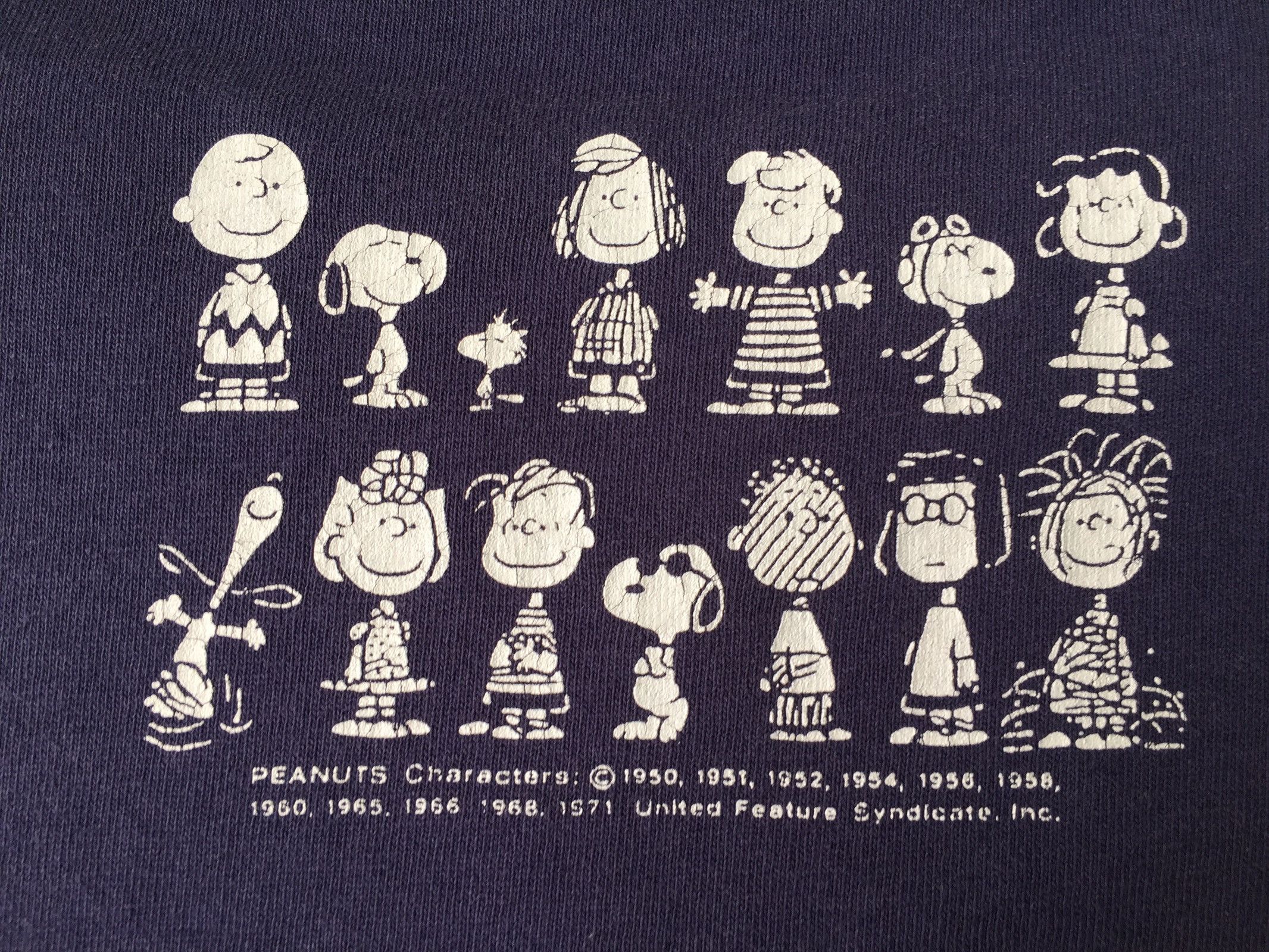 Vintage 1950's Vintage Good Grief Charlie Brown Peanuts Size US L / EU 52-54 / 3 - 4 Thumbnail