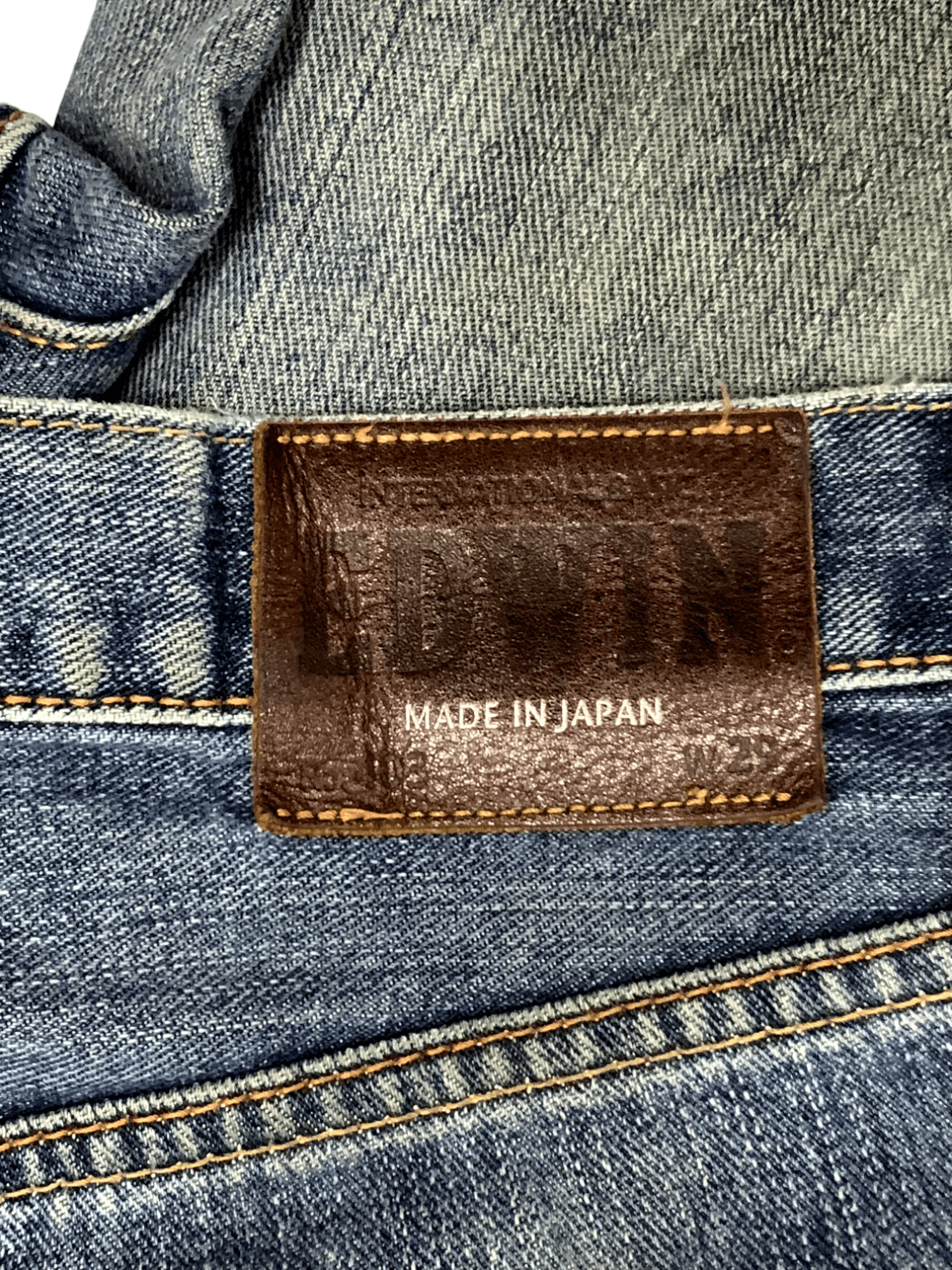 Edwin × Japanese Brand Vintage Japanese Edwin Blue Wash Distressed Loose Jeans Size US 30 / EU 46 - 9 Thumbnail