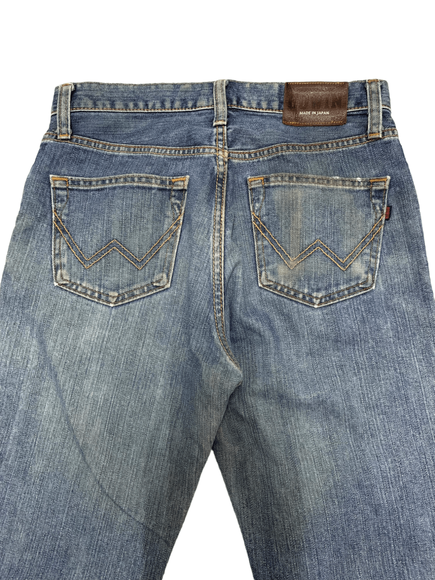 Edwin × Japanese Brand Vintage Japanese Edwin Blue Wash Distressed Loose Jeans Size US 30 / EU 46 - 10 Thumbnail