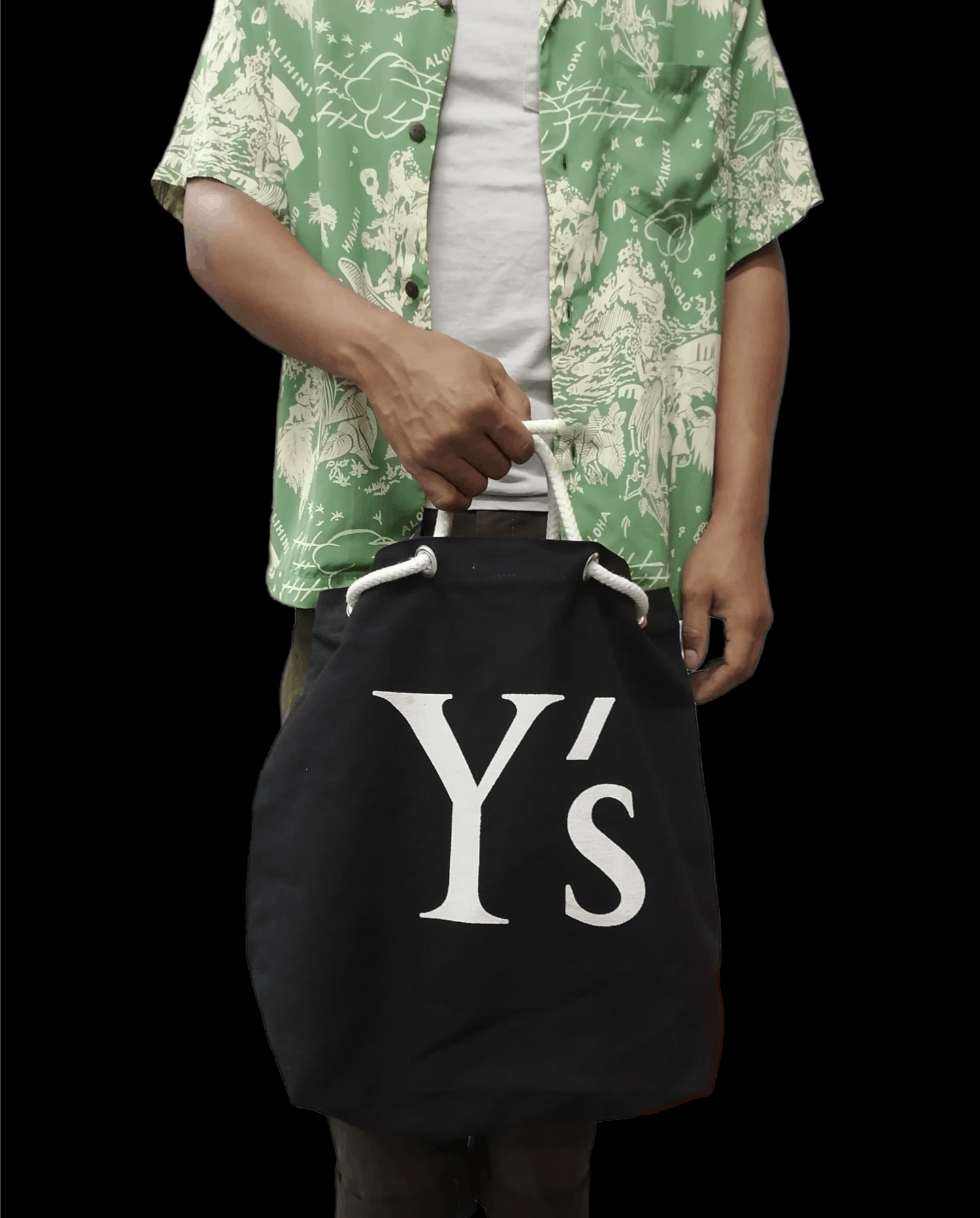 Y's for Men × Yohji Yamamoto Archive❗Y's Yohji Yamamoto Canvas Tote Bag🔥 Size ONE SIZE - 2 Thumbnail