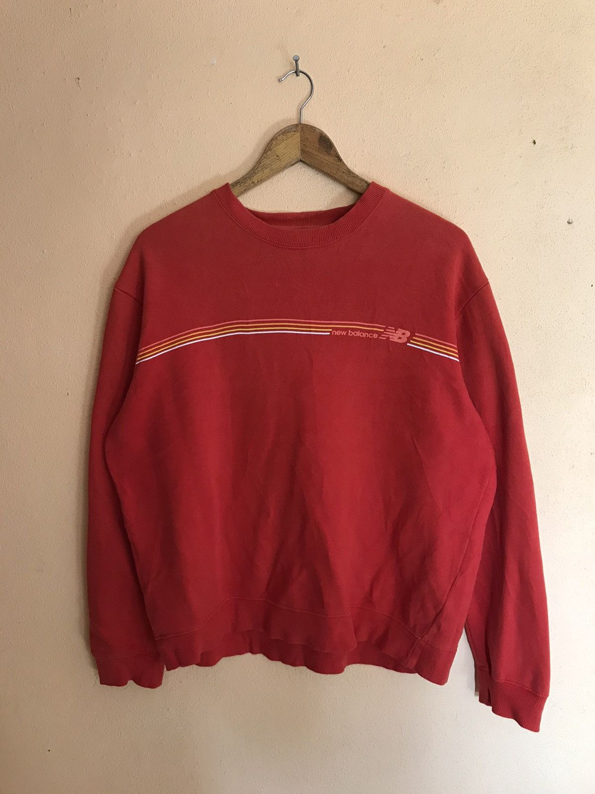 New Balance × Vintage RARE VINTAGE NEW BALANCE RAINBOW SPELLOUT PULLOVER CREWNECK Size US L / EU 52-54 / 3 - 1 Thumbnail