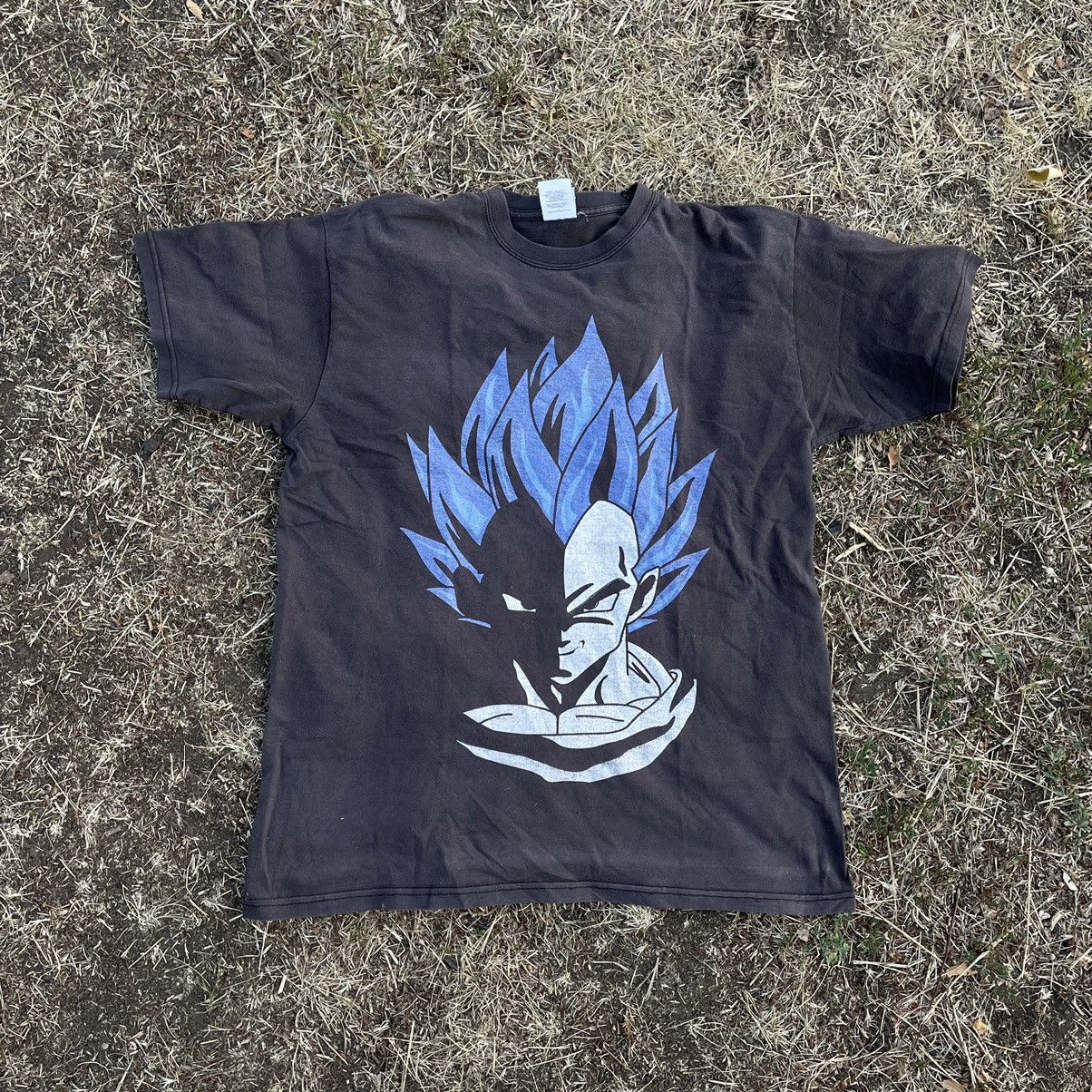 Vintage Vintage 90s Anime Graphic Tee Faded Black Streetwear Baggy L Size US L / EU 52-54 / 3 - 2 Thumbnail