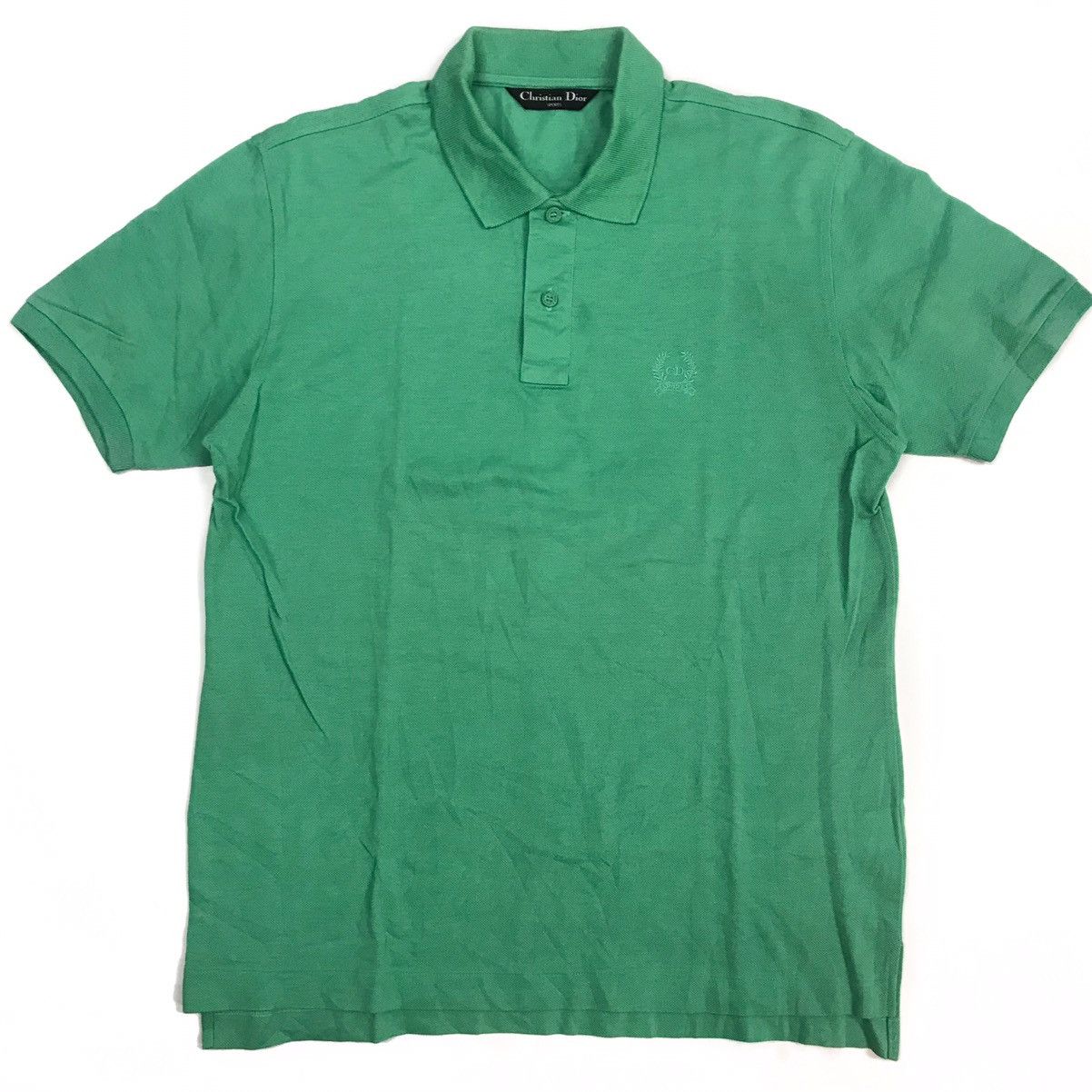 Christian Dior Monsieur Vintage Christian Dior Polo Tshirt Size US L / EU 52-54 / 3 - 1 Thumbnail
