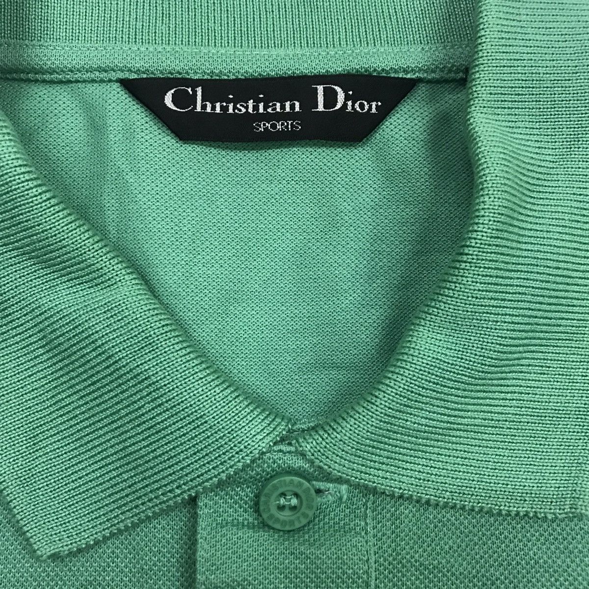 Christian Dior Monsieur Vintage Christian Dior Polo Tshirt Size US L / EU 52-54 / 3 - 3 Thumbnail