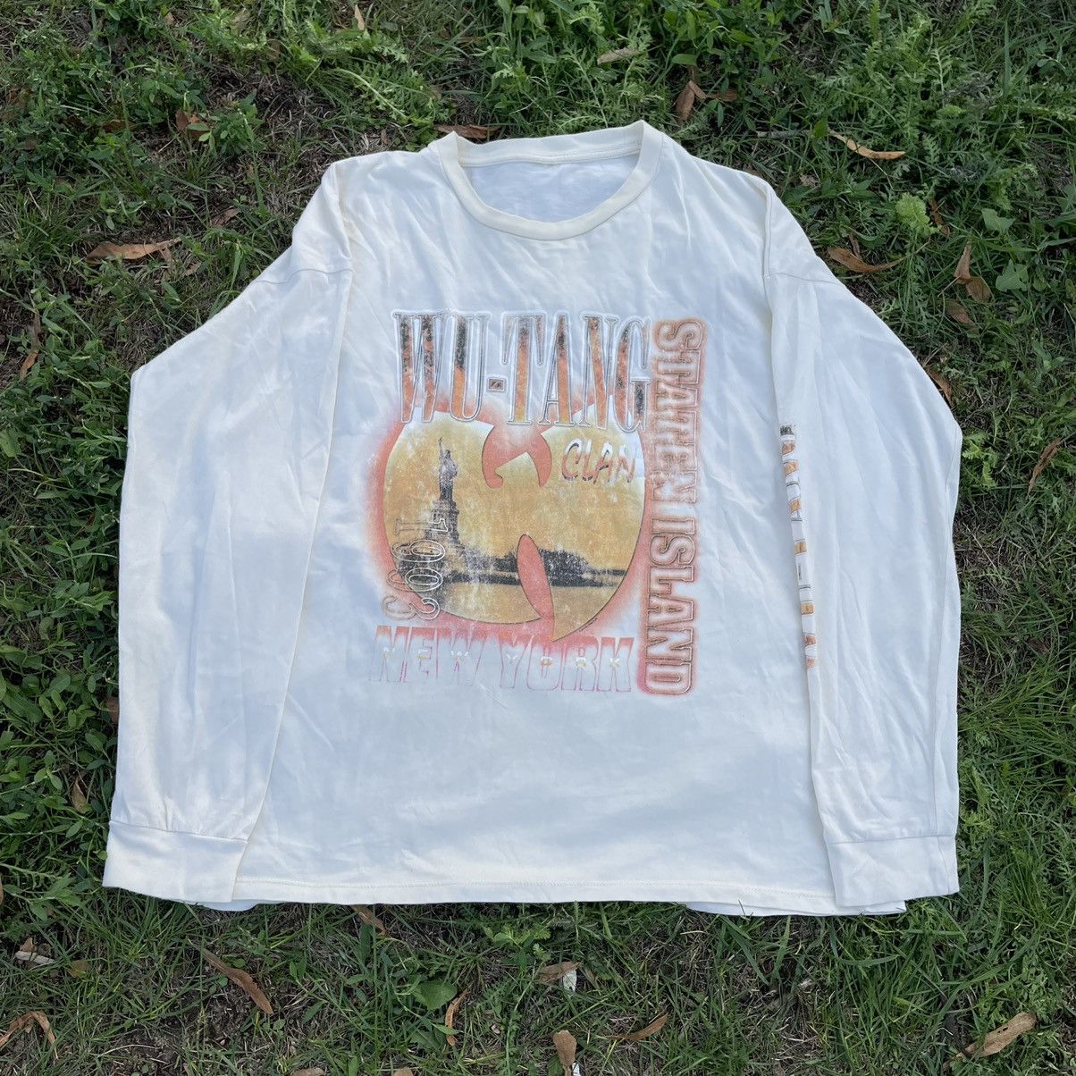 Vintage Vintage Y2K Sun Faded Graphic Tee Streetwear Swag Print L Size US L / EU 52-54 / 3 - 1 Thumbnail