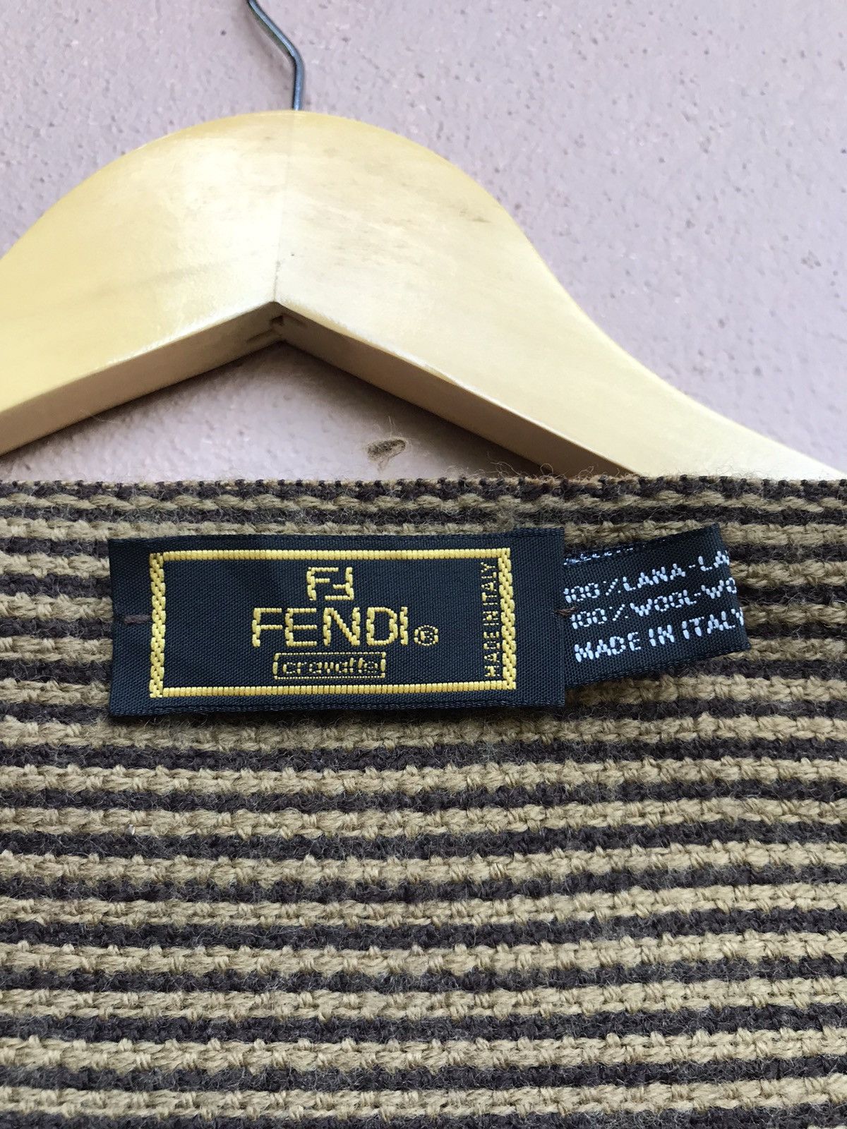 Fendi Fendi Muffler Scarf Made in Italy Size ONE SIZE - 7 Thumbnail