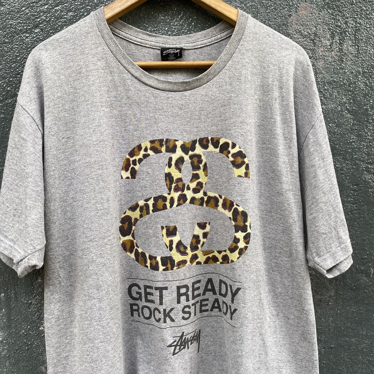 Stussy Vintage Y2K Stussy Get Ready Rock ERD GRUNGE THRASHED TEE Size US L / EU 52-54 / 3 - 2 Thumbnail