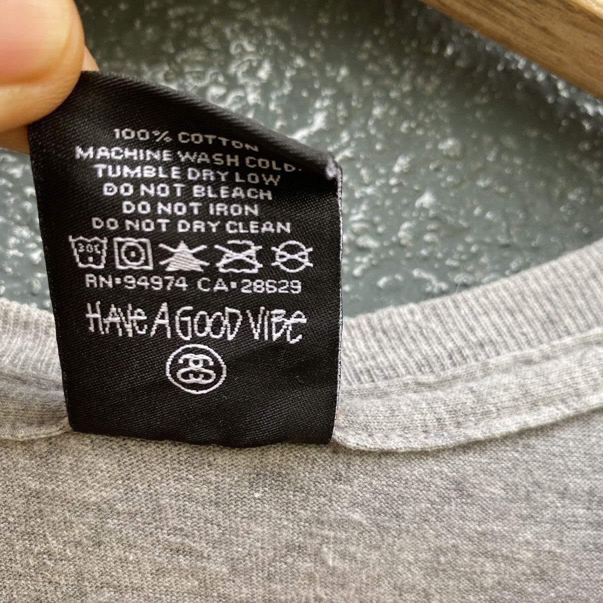 Stussy Vintage Y2K Stussy Get Ready Rock ERD GRUNGE THRASHED TEE Size US L / EU 52-54 / 3 - 4 Thumbnail