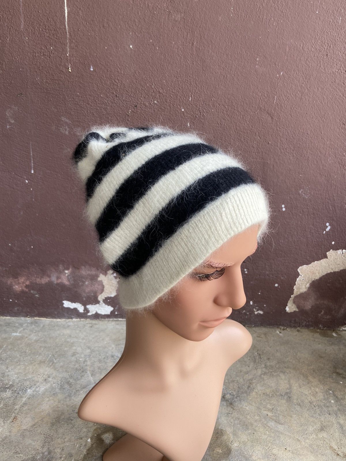 image of Winter Session Nirvana Stripe Knitted Beanie Hat, Men's