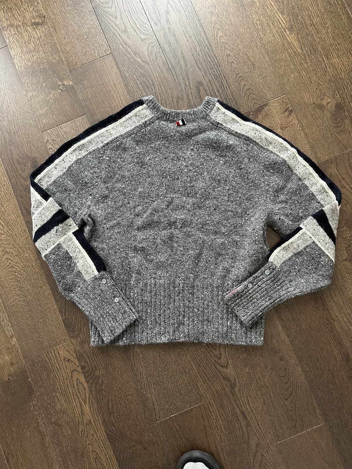 Thom Browne Thom Browne Knit Crewneck Size US M / EU 48-50 / 2 - 2 Thumbnail