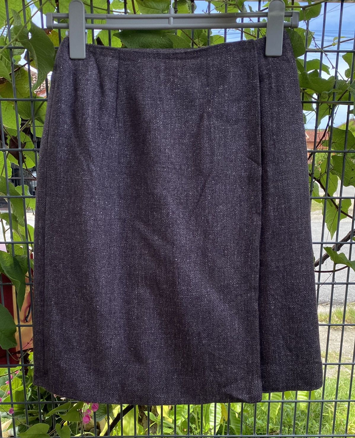 Trussardi GONE 🔥 Vintage Trussardi Wool Skirts Size 25" / US 0 / IT 36 - 1 Thumbnail