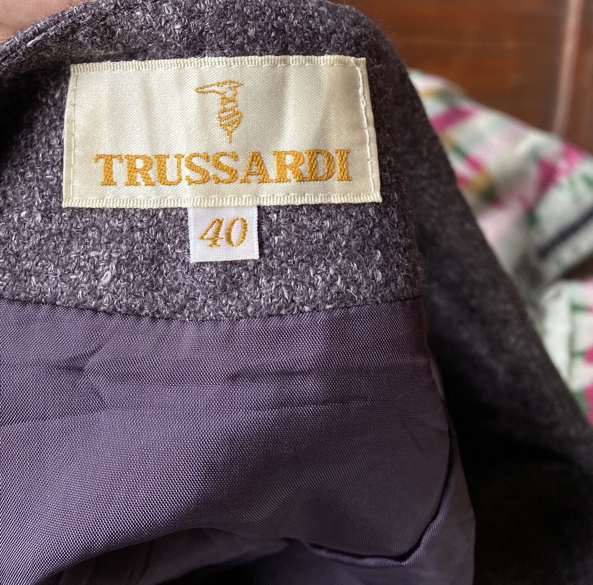 Trussardi GONE 🔥 Vintage Trussardi Wool Skirts Size 25" / US 0 / IT 36 - 3 Thumbnail