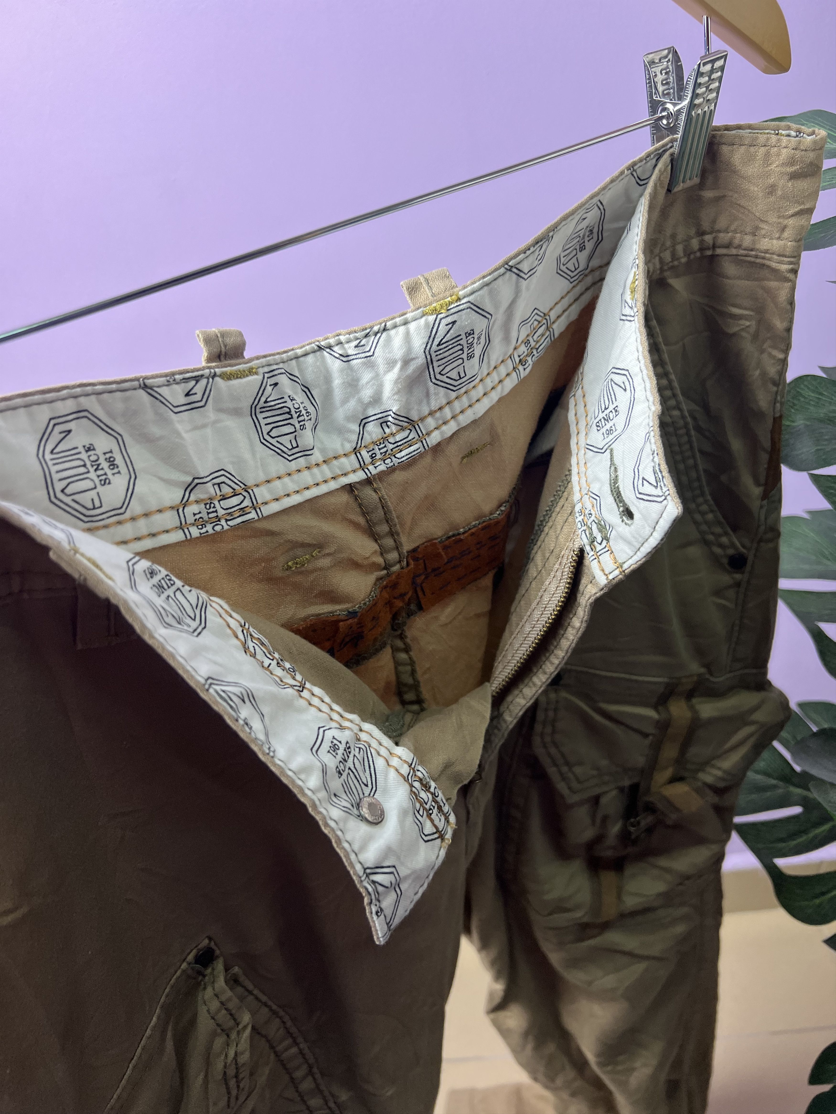 Edwin 🔥Vintage Rare Edwin XV Cargo Pants Size US 35 - 16 Thumbnail