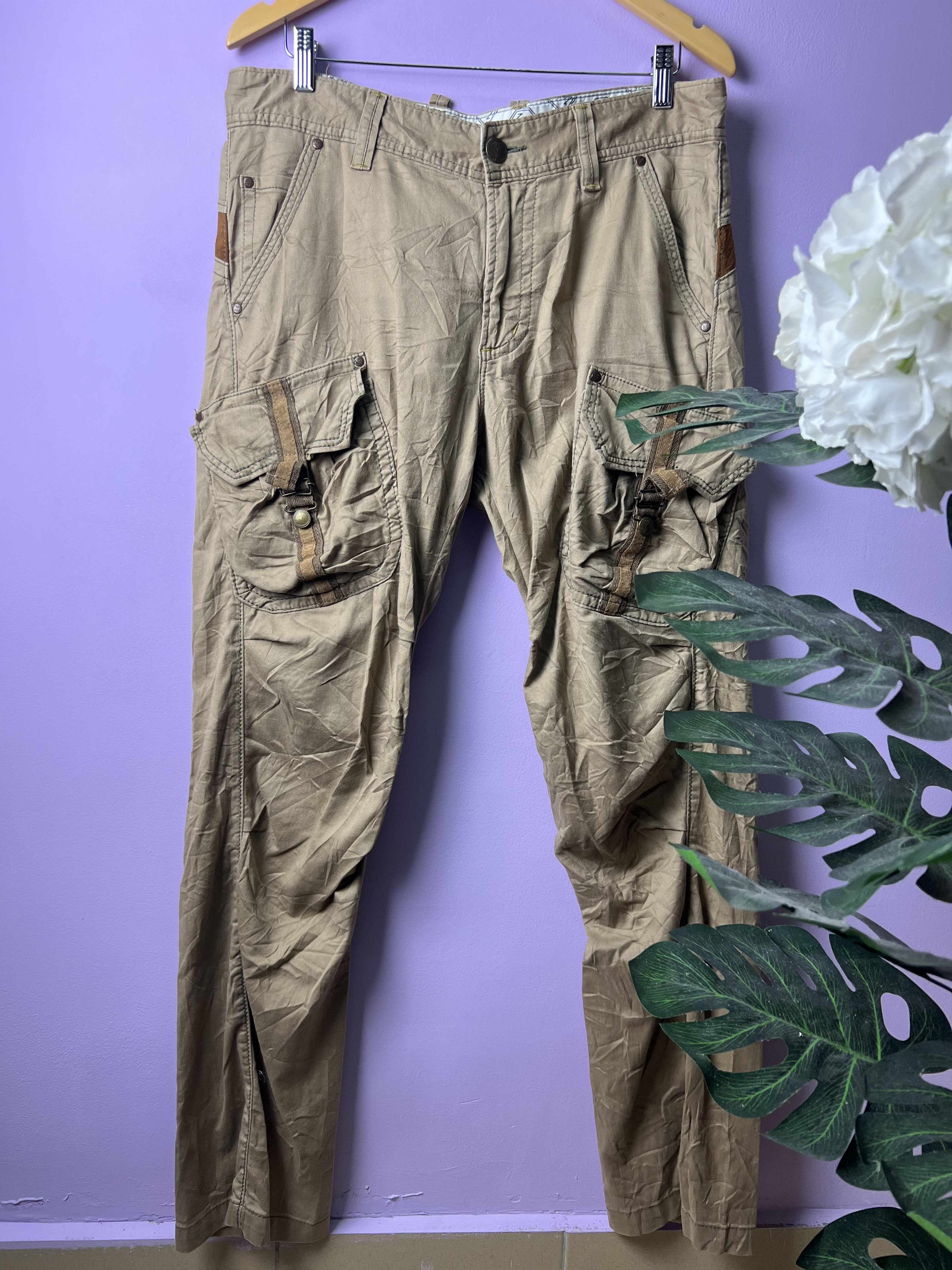 Edwin 🔥Vintage Rare Edwin XV Cargo Pants Size US 35 - 2 Thumbnail