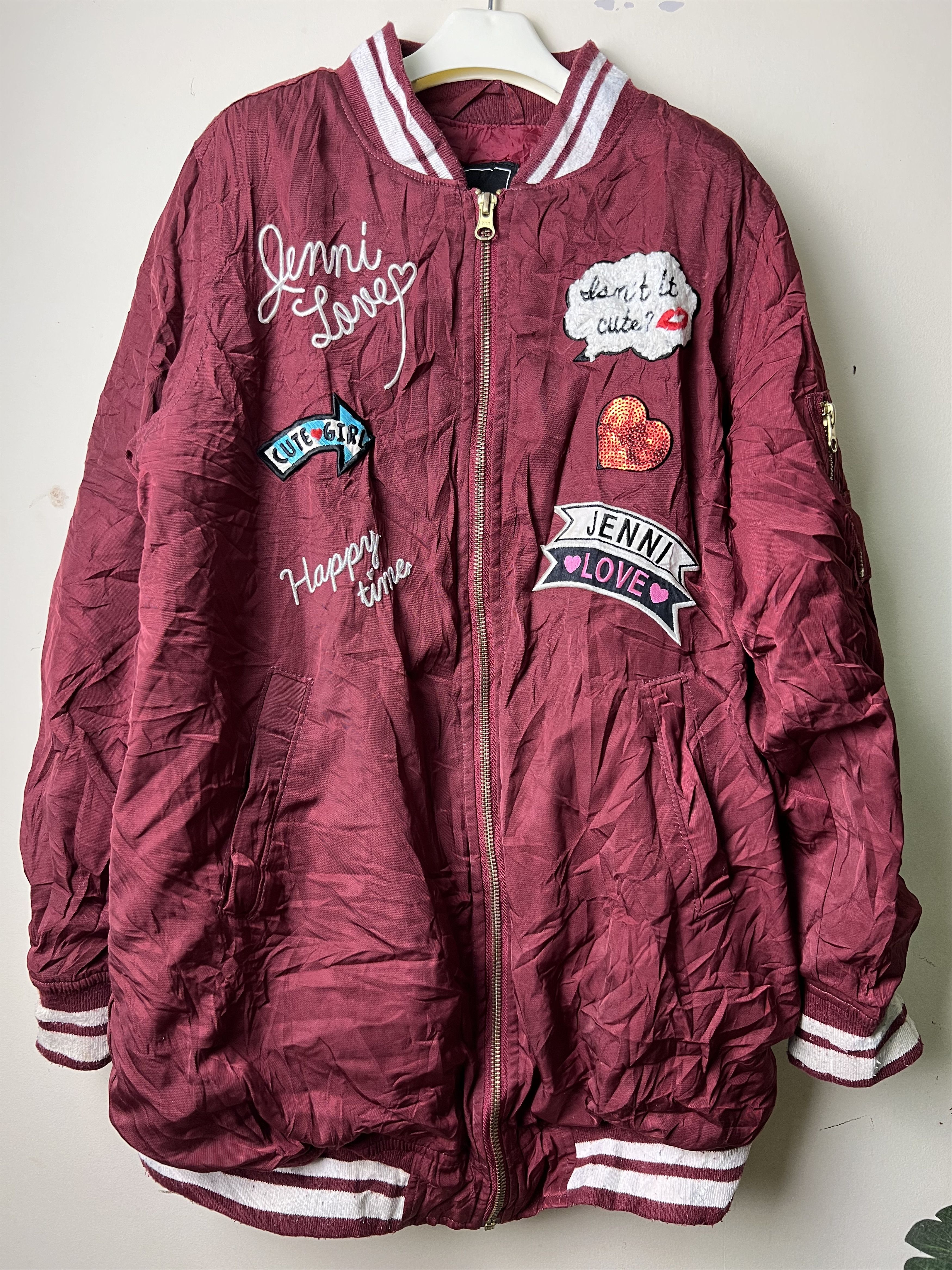 Japanese Brand 🔥Jenni Love Patches Zipper Jackets Size US S / EU 44-46 / 1 - 4 Thumbnail