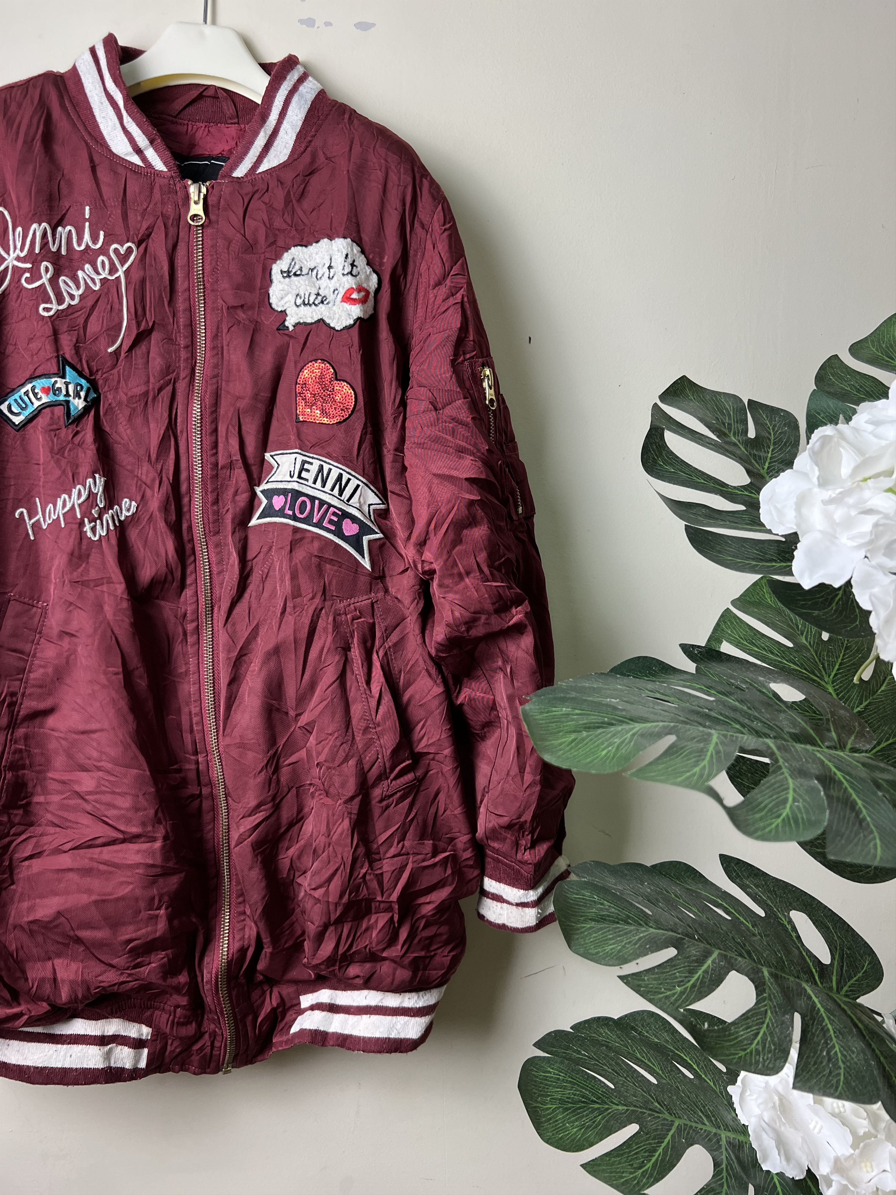 Japanese Brand 🔥Jenni Love Patches Zipper Jackets Size US S / EU 44-46 / 1 - 7 Thumbnail