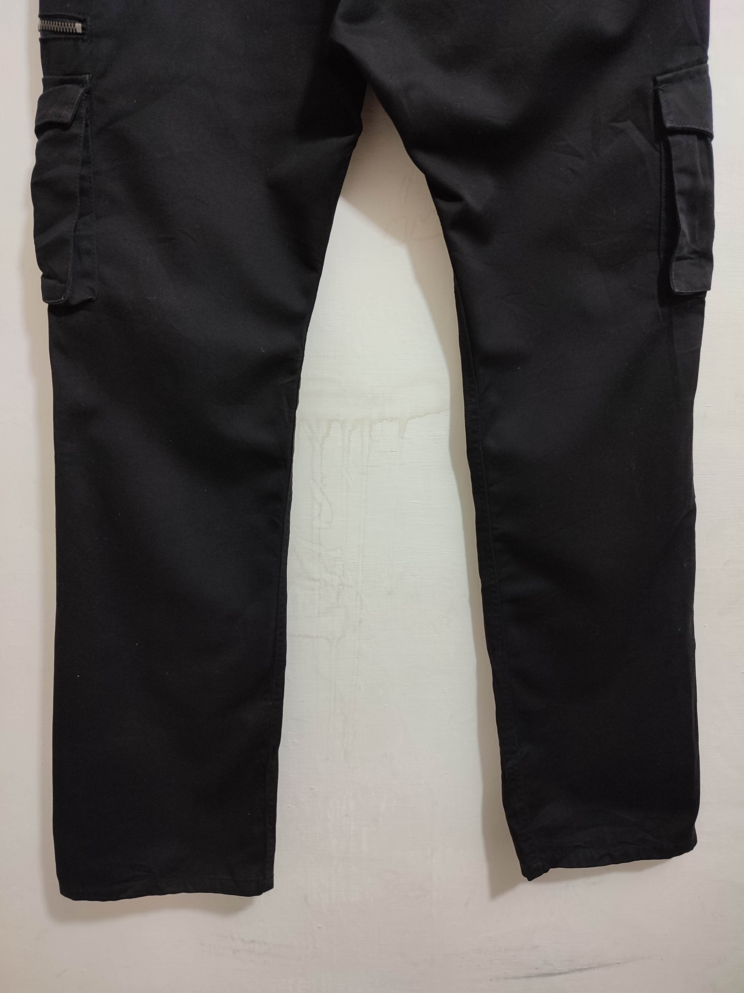 Japanese Brand 🔥Doublefocus doubleWaist Cargo Skull Button Punk Pants Size US 33 - 14 Thumbnail