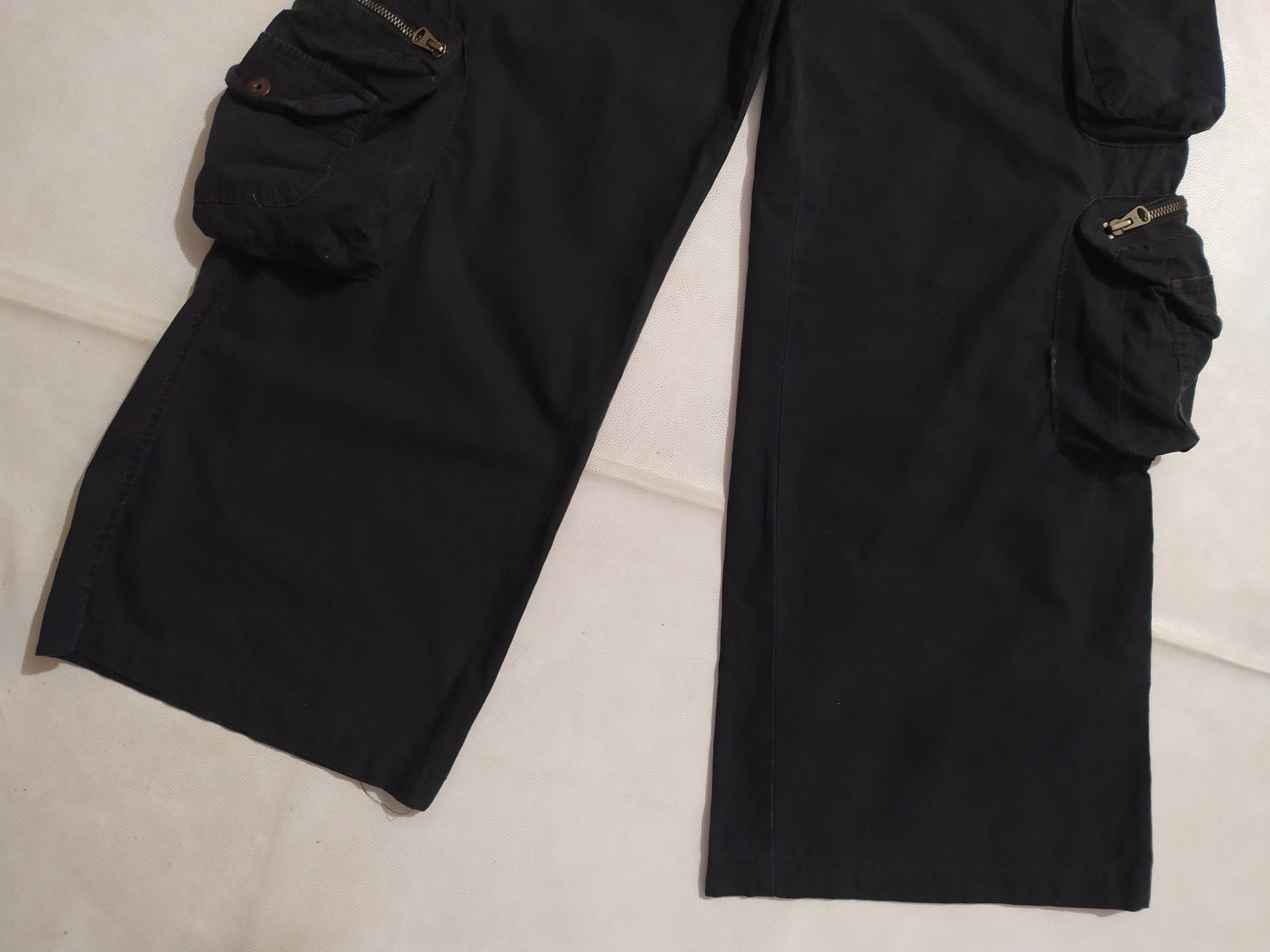 Japanese Brand Hendrix Multipocket Tactical Cargo Pants baggy Size US 33 - 3 Thumbnail