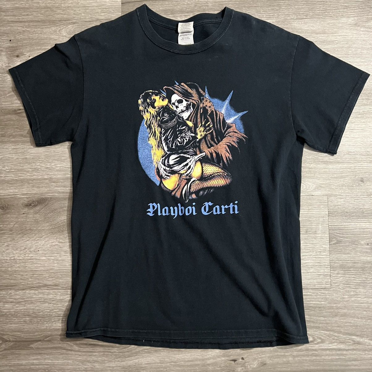 Playboi Carti Playboi Carti 2016 Tour Tee RARE Size US M / EU 48-50 / 2 - 2 Thumbnail