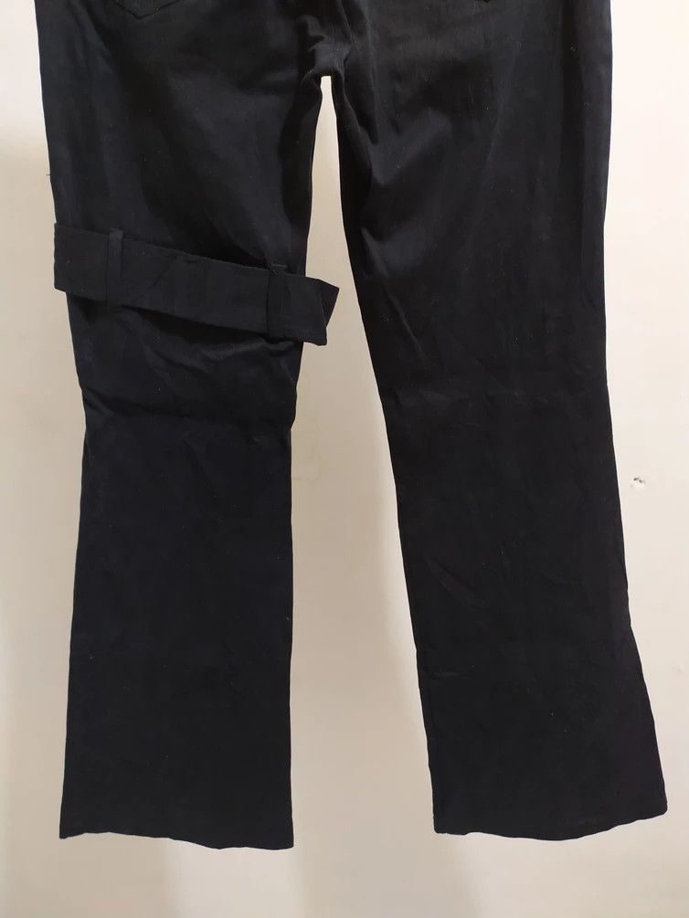 Japanese Brand 🔥Made In Japan B.P.N Black Bondage Pants Size US 28 / EU 44 - 8 Thumbnail