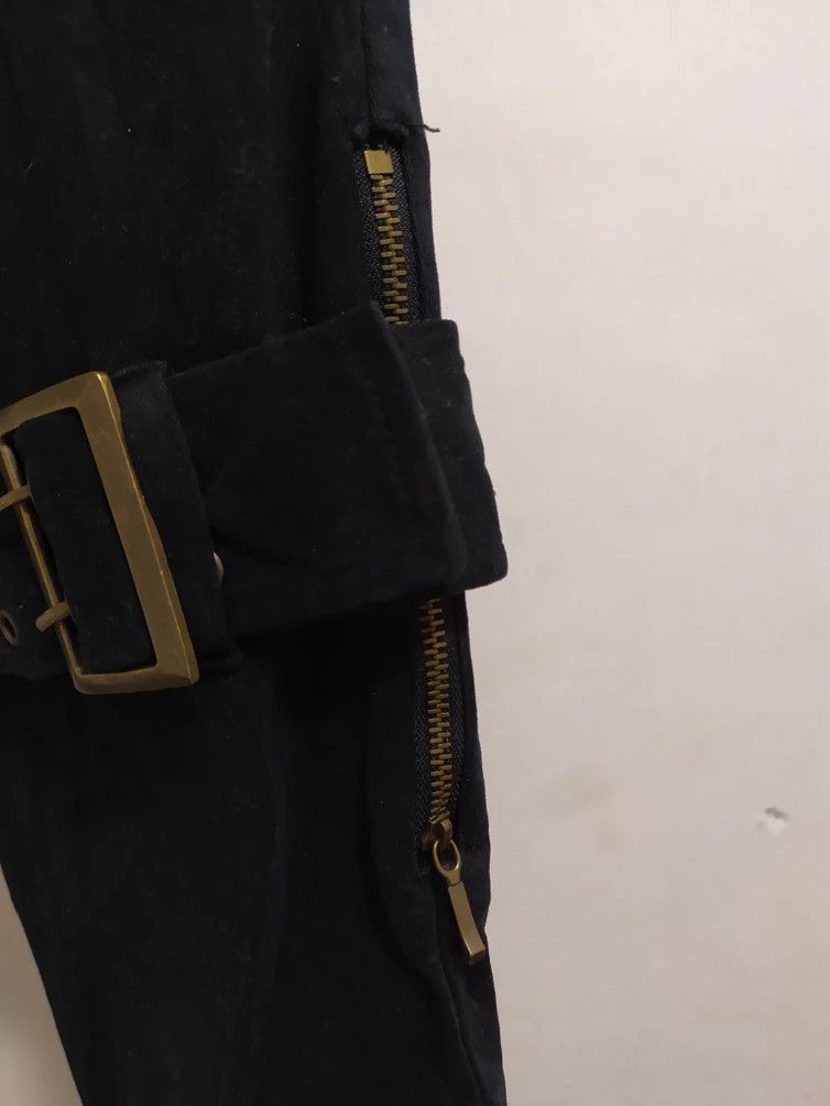 Japanese Brand 🔥Made In Japan B.P.N Black Bondage Pants Size US 28 / EU 44 - 5 Thumbnail