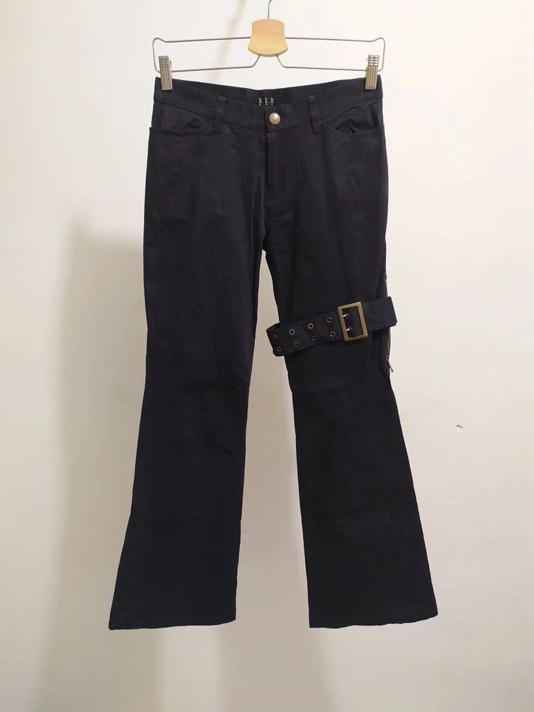 Japanese Brand 🔥Made In Japan B.P.N Black Bondage Pants Size US 28 / EU 44 - 1 Thumbnail