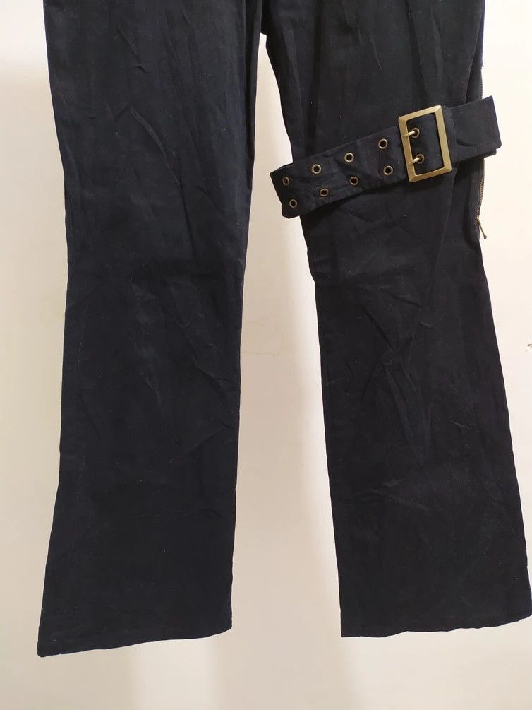Japanese Brand 🔥Made In Japan B.P.N Black Bondage Pants Size US 28 / EU 44 - 3 Thumbnail