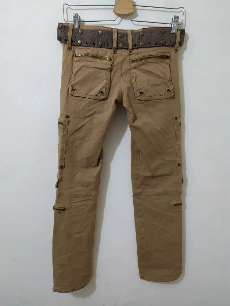 Japanese Brand 🔥Cecill McBee Multipocket Tactical Military Bondage Pants Size 27" / US 4 / IT 40 - 7 Thumbnail