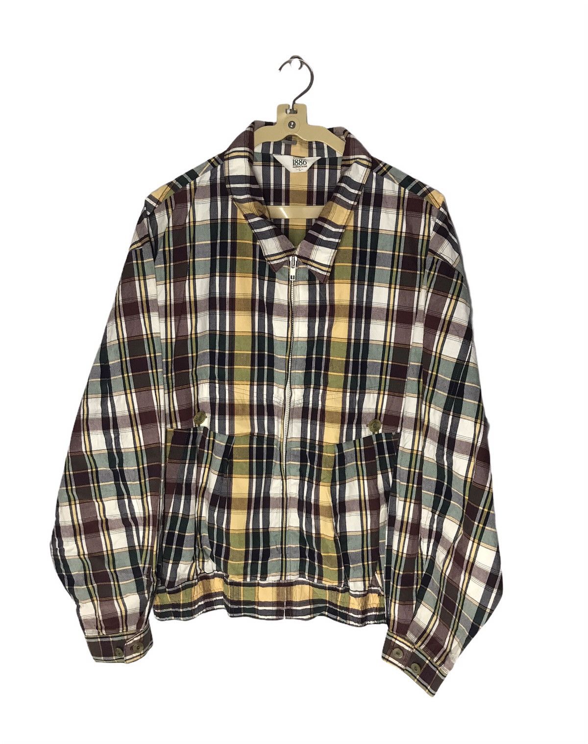 Japanese Brand × Vintage Vintage grandslam munsingwear 1886 zipper jacket Size US L / EU 52-54 / 3 - 1 Thumbnail
