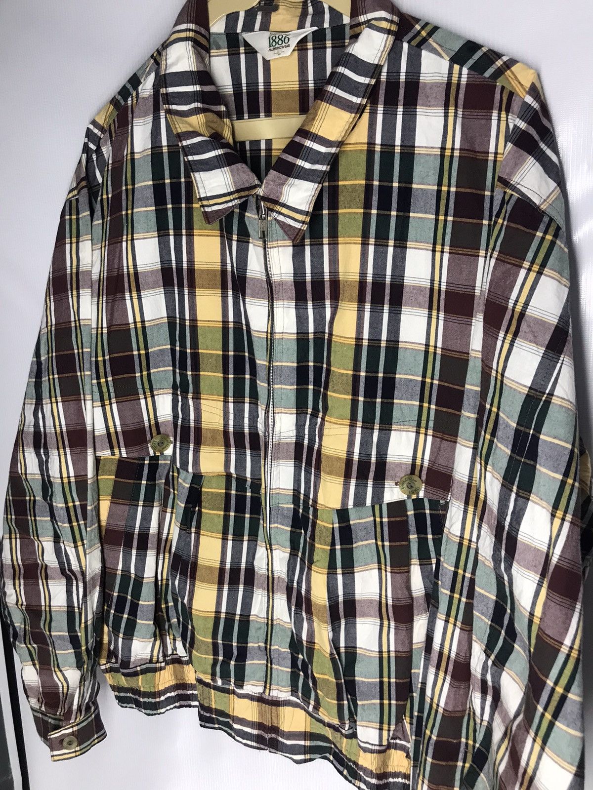 Japanese Brand × Vintage Vintage grandslam munsingwear 1886 zipper jacket Size US L / EU 52-54 / 3 - 3 Thumbnail
