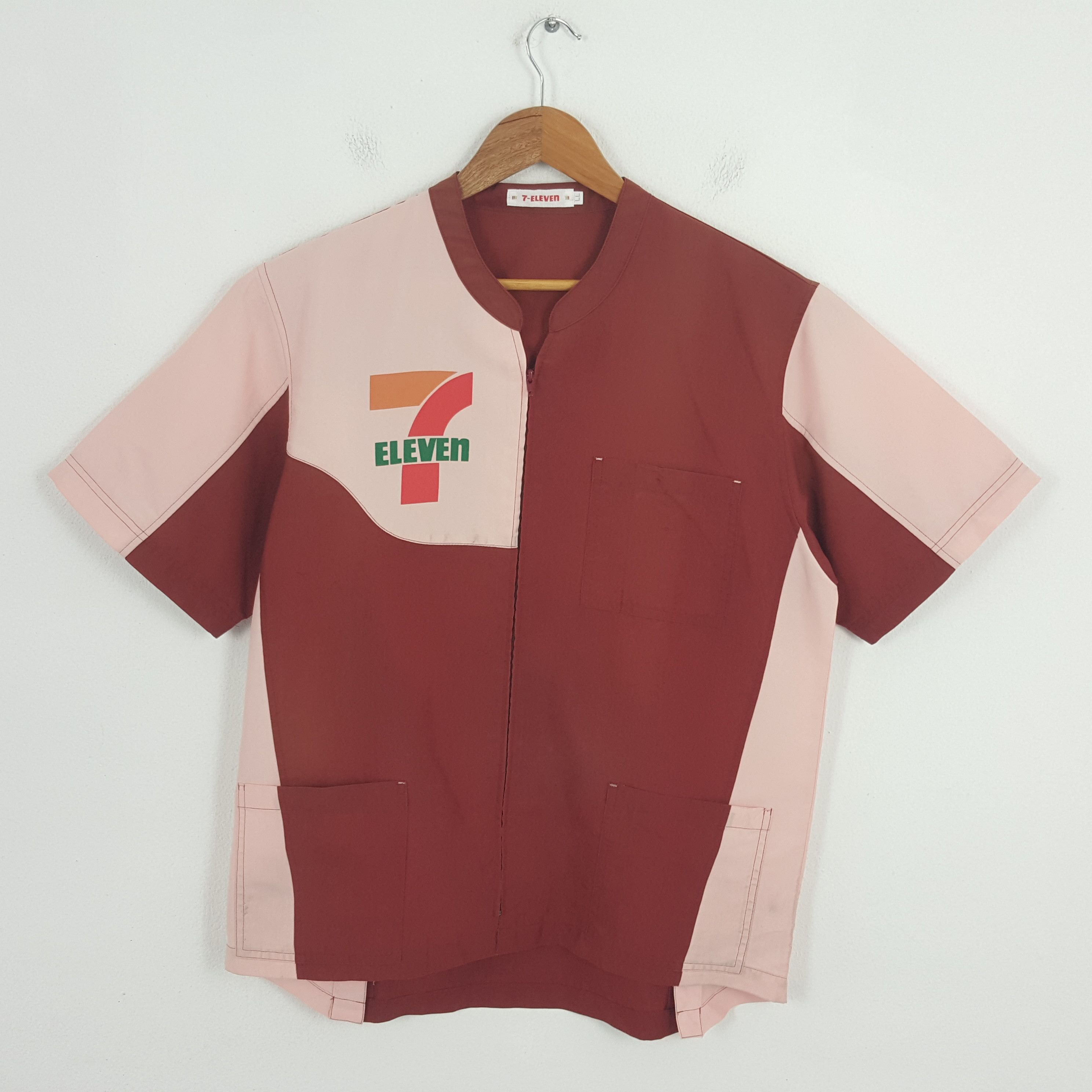 Japanese Brand × Vintage Vintage 7 ELEVEN Japanese Brand Streetwear Jacket Size US L / EU 52-54 / 3 - 1 Thumbnail