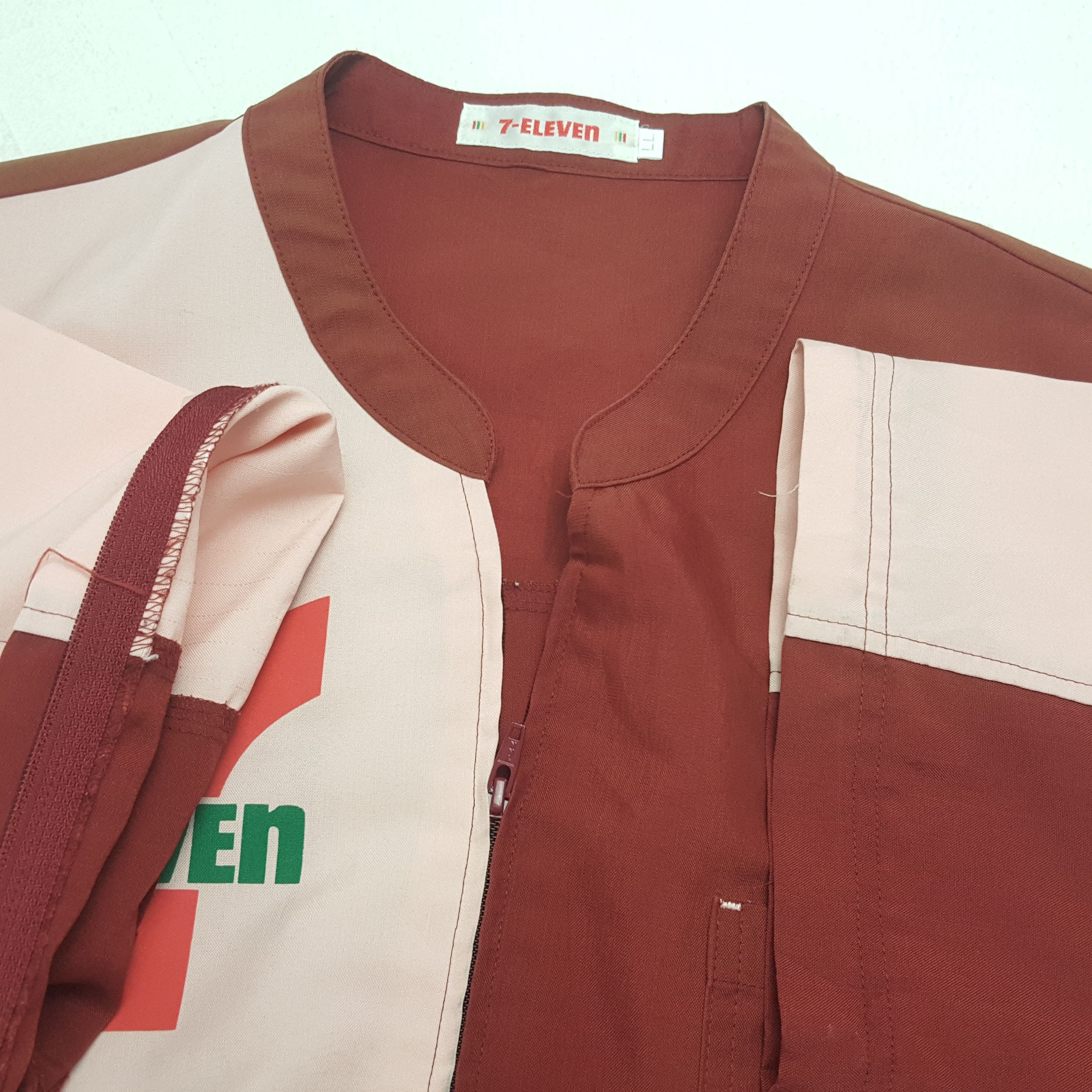 Japanese Brand × Vintage Vintage 7 ELEVEN Japanese Brand Streetwear Jacket Size US L / EU 52-54 / 3 - 6 Thumbnail