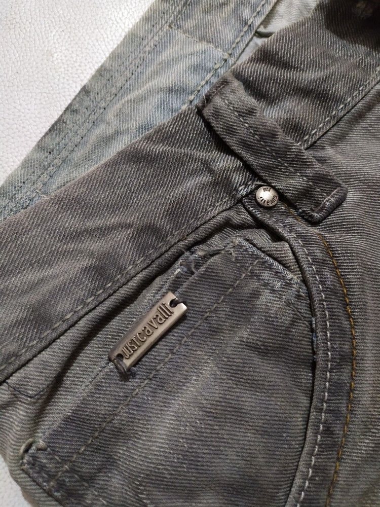 Just Cavalli × Roberto Cavalli 🔥Just Cavalli Distressed Denim Size US 30 / EU 46 - 5 Thumbnail