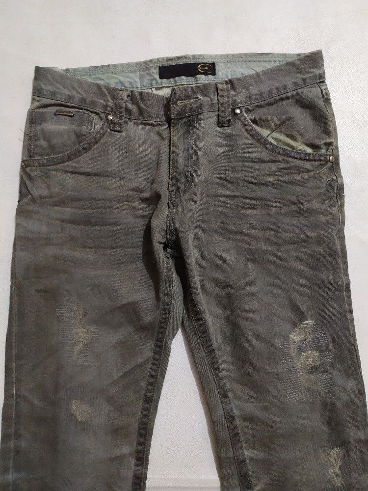 Just Cavalli × Roberto Cavalli 🔥Just Cavalli Distressed Denim Size US 30 / EU 46 - 2 Thumbnail