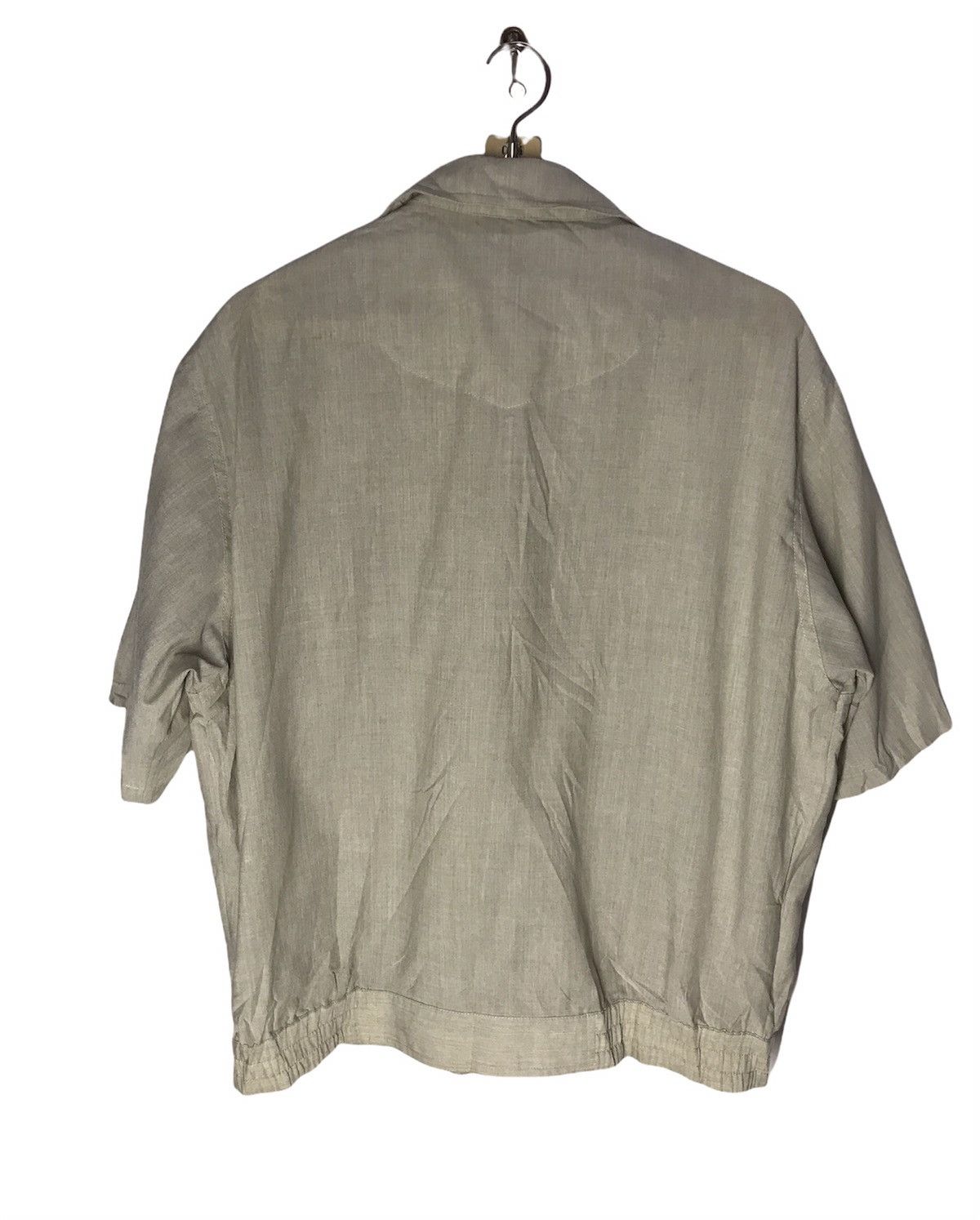 Japanese Brand × Vintage Troy bros zipper short sleeve jacket Size US L / EU 52-54 / 3 - 2 Thumbnail