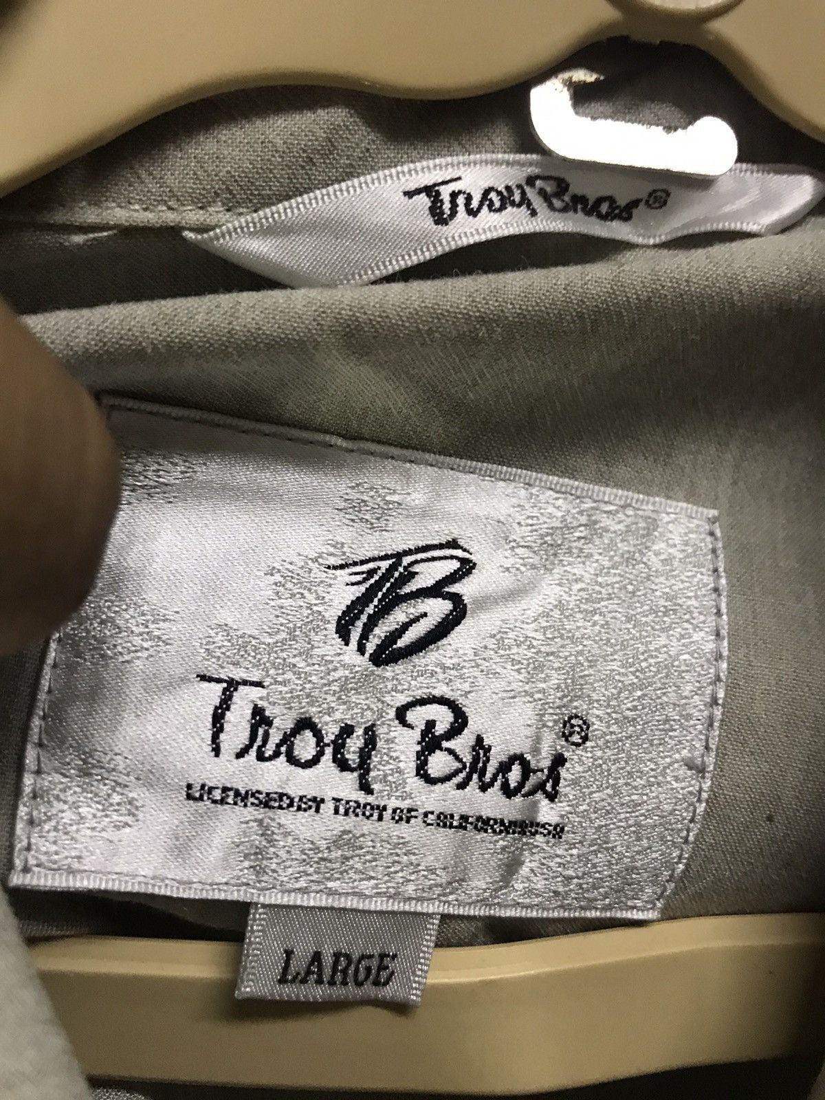 Japanese Brand × Vintage Troy bros zipper short sleeve jacket Size US L / EU 52-54 / 3 - 3 Thumbnail