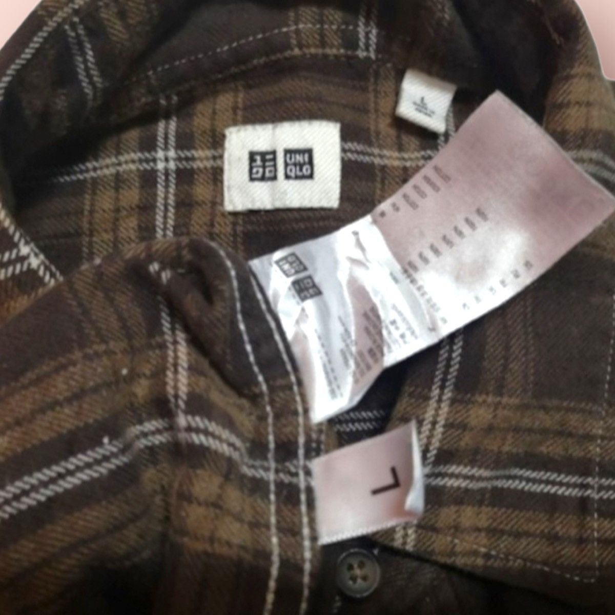 Flannel × Jun Takahashi × Uniqlo UNIQLO BROWN FLANNEL Size US L / EU 52-54 / 3 - 8 Thumbnail