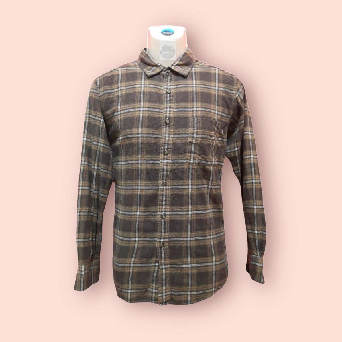 Flannel × Jun Takahashi × Uniqlo UNIQLO BROWN FLANNEL Size US L / EU 52-54 / 3 - 1 Thumbnail