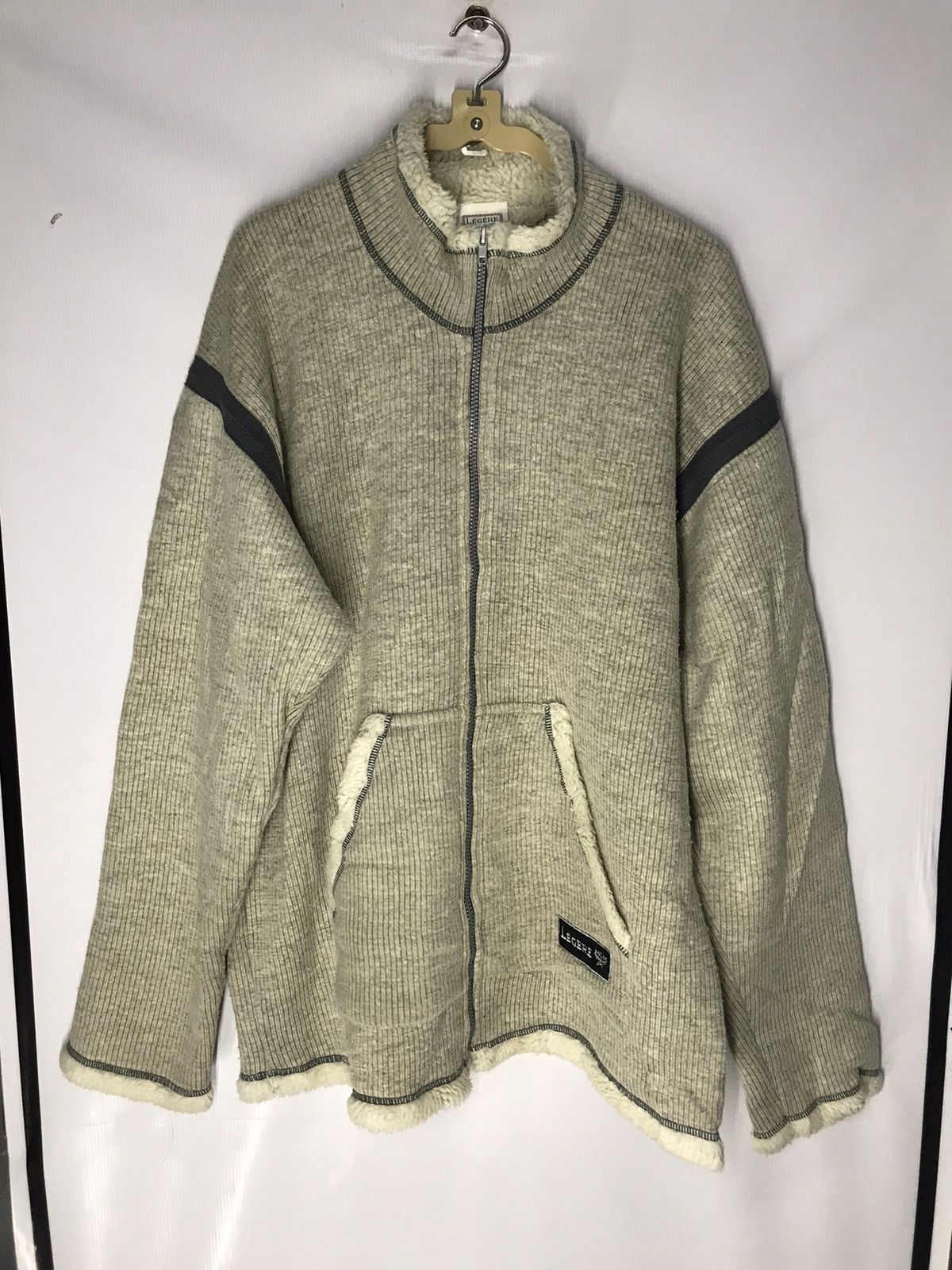 Designer Legere mcm zipper jacket made in italy Size US L / EU 52-54 / 3 - 9 Thumbnail